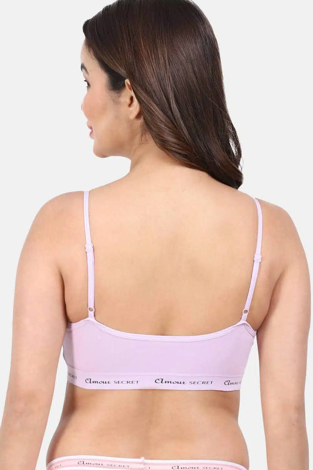 Buy Amour Secret Women's Non Padded Seamless Air Bra S4016 Pack Of 2 (Pink  Purple Free Size) - Bra for Women 19278252